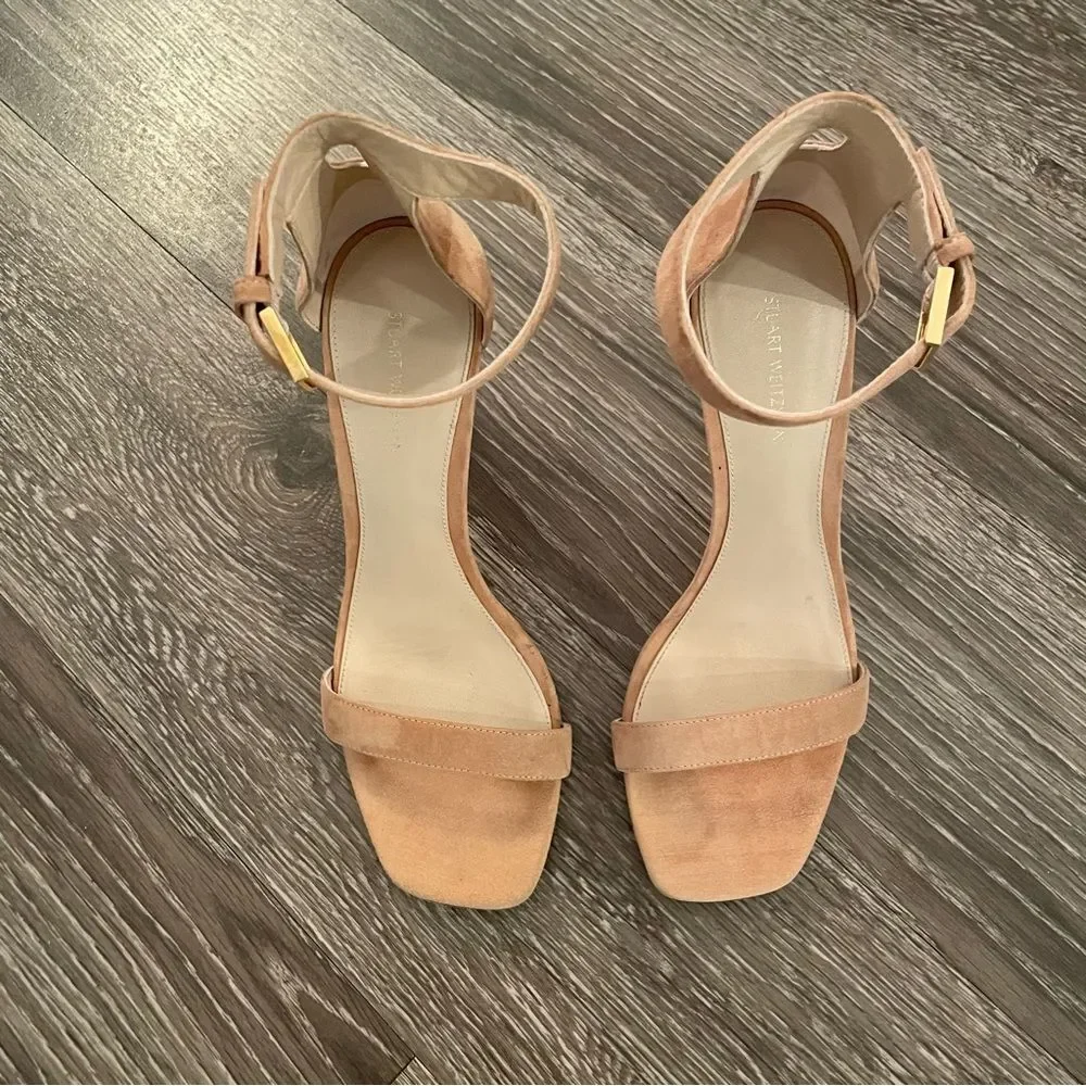 Stuart Weitzman Squarenudist Sandal